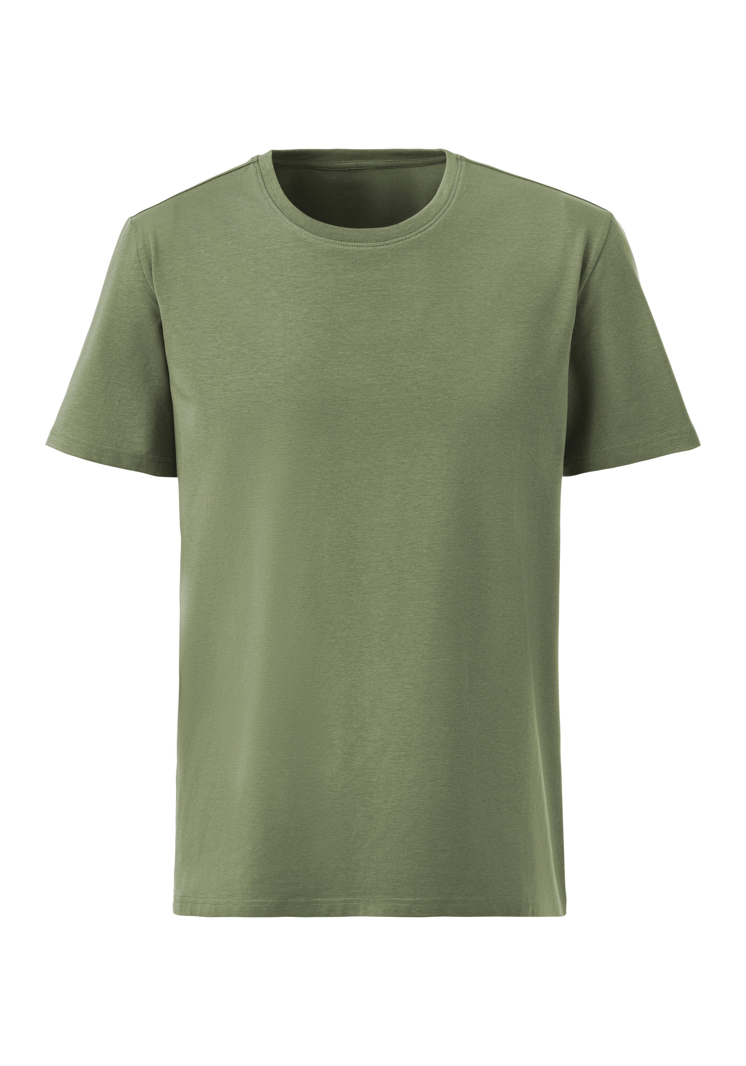 John Devin T-Shirt "mit Slub-Garn Struktur", aus leichter, strukturierter B günstig online kaufen