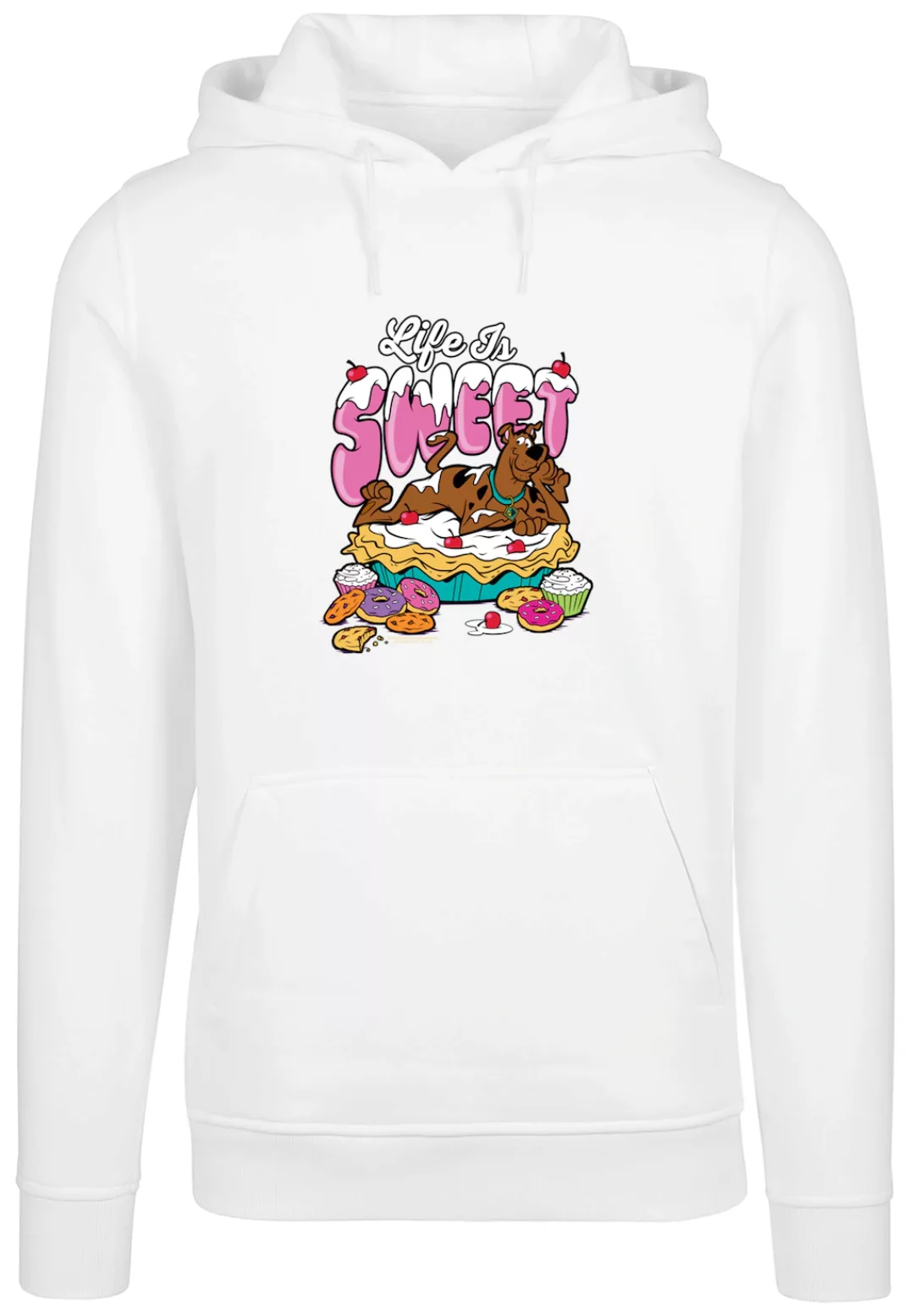 F4NT4STIC Sweatshirt "Scooby Doo Life Is Sweet", Herren,Premium Merch,Slim- günstig online kaufen