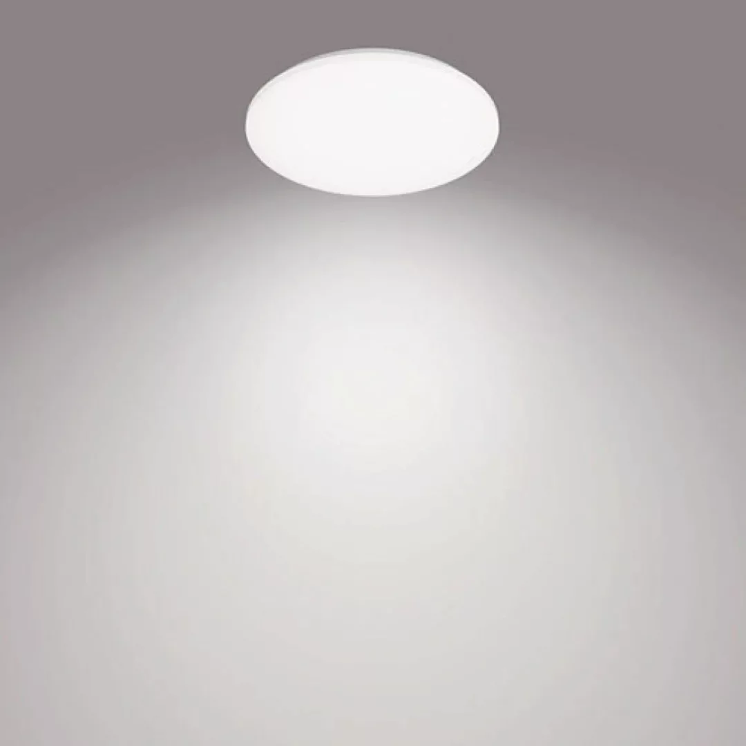 LED Deckenleuchte Izso in Weiß 40W 4300lm günstig online kaufen