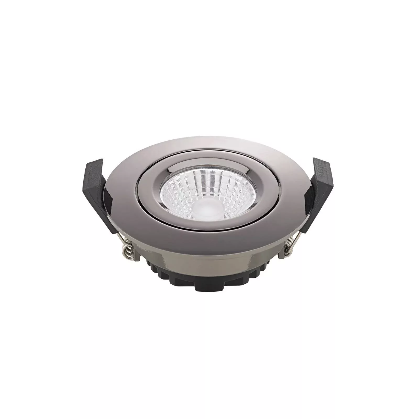 LED-Deckeneinbauspot Diled, Ø 8,5 cm, 6 W, 3.000 K, chrom günstig online kaufen