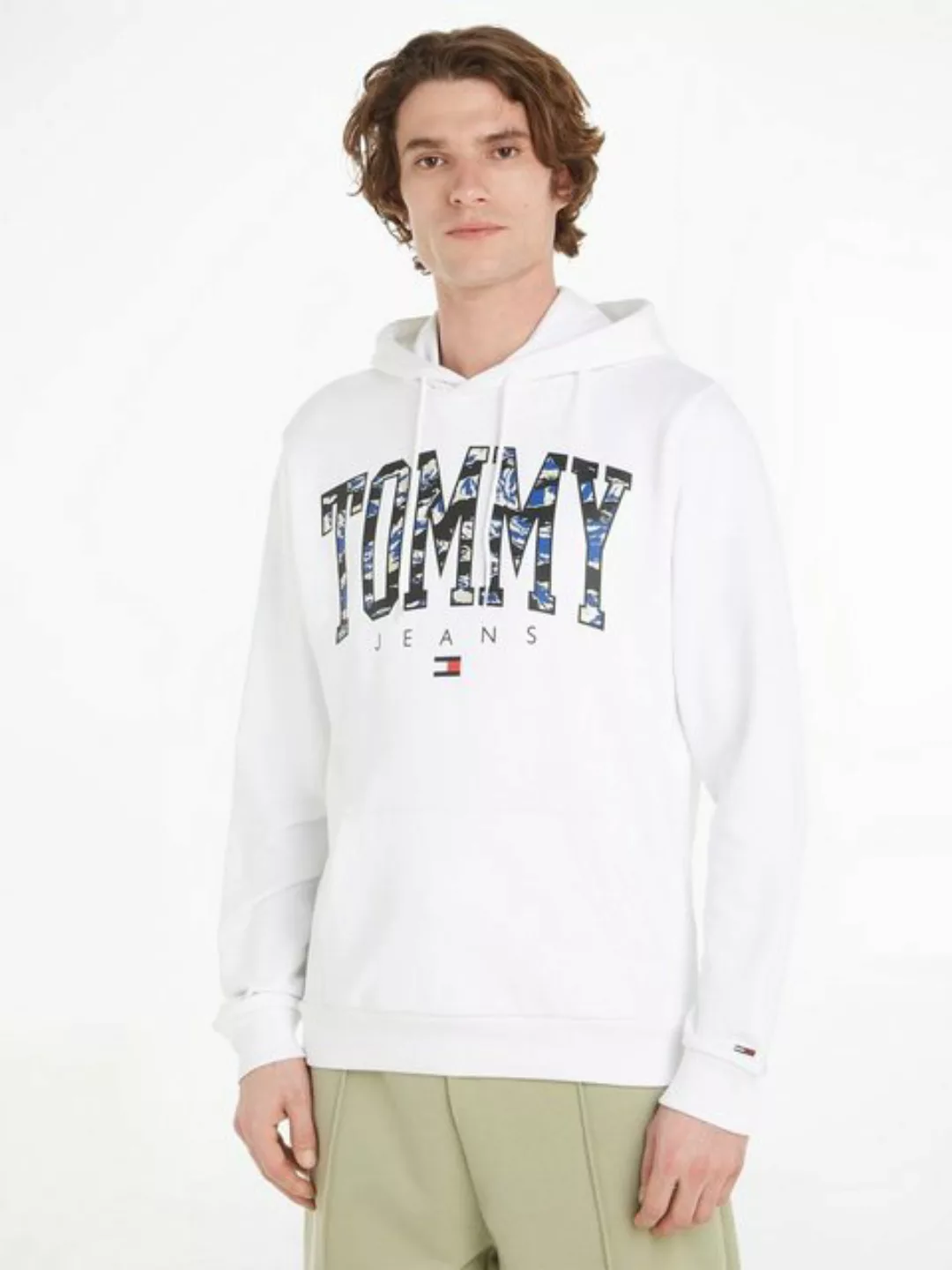 Tommy Jeans Kapuzensweatshirt TJM REG CAMO NEW VRSTY HOODIE günstig online kaufen