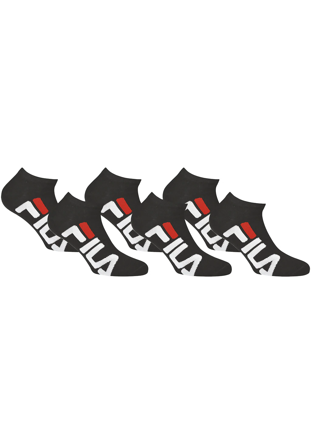 Fila Sneakersocken, (Packung, 6 Paar), Großer Markenschriftzug seitlich günstig online kaufen
