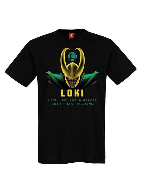 MARVEL T-Shirt Loki Villains günstig online kaufen