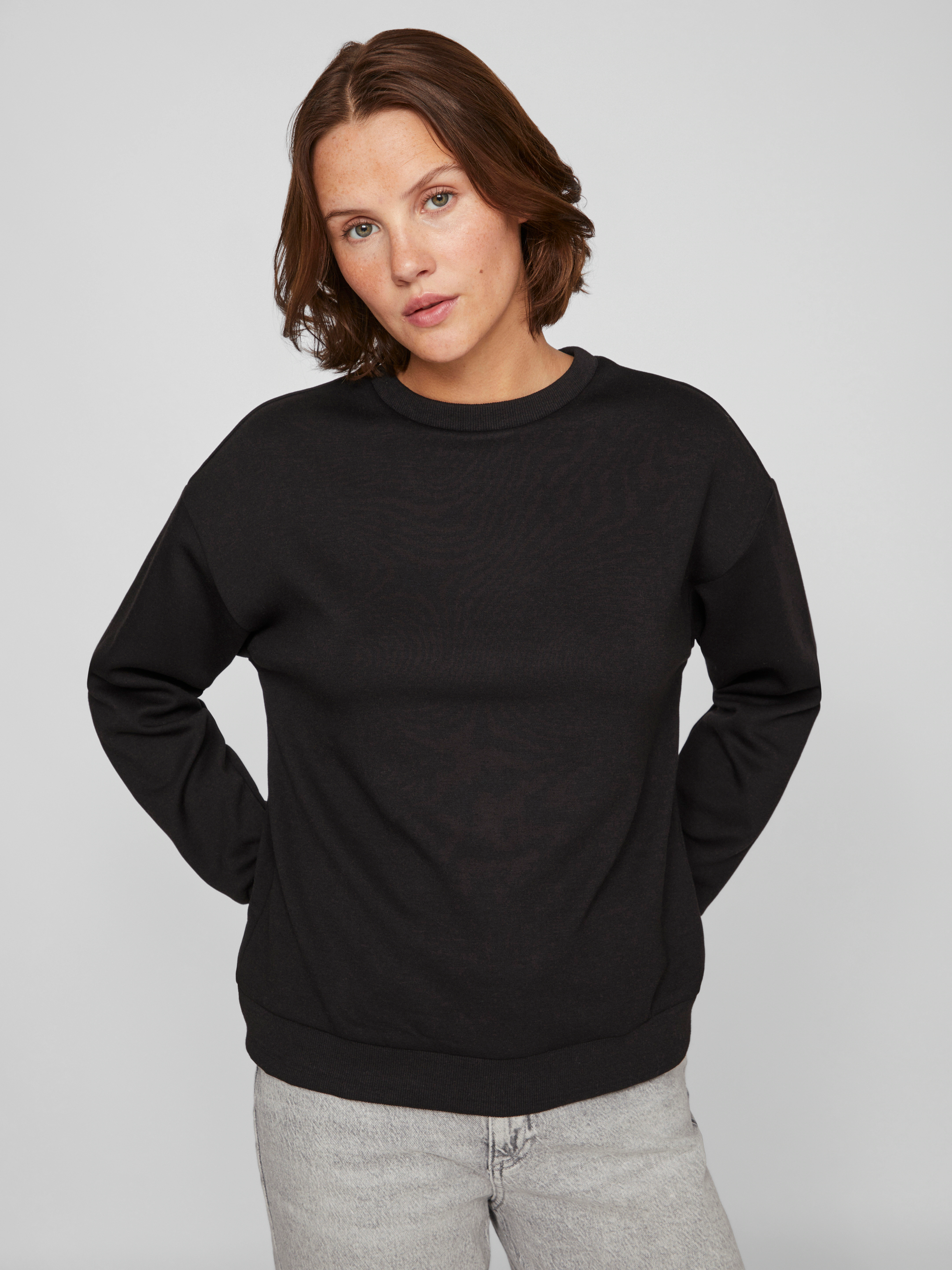 Vila Sweatshirt "VISANDY L/S SWEAT TOP - NOOS" günstig online kaufen