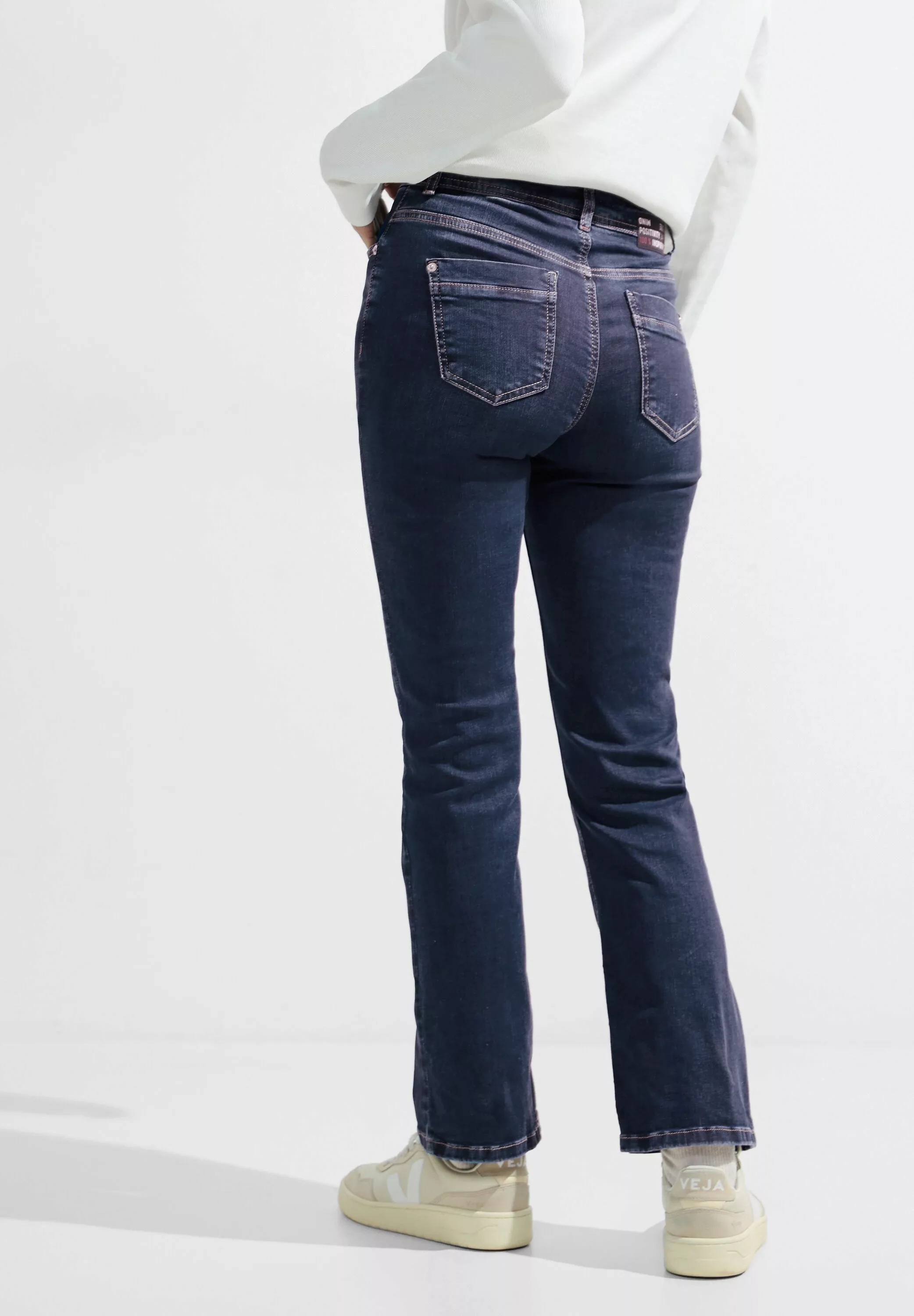 Cecil Gerade Jeans, High Waist günstig online kaufen