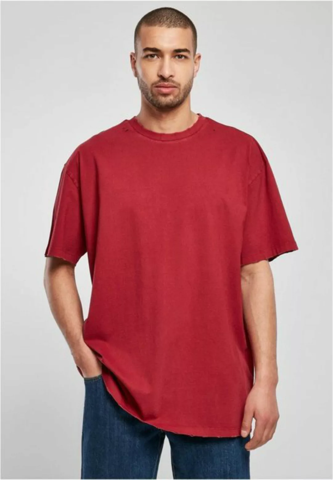 URBAN CLASSICS T-Shirt Urban Classics Herren Oversized Distressed Tee (1-tl günstig online kaufen