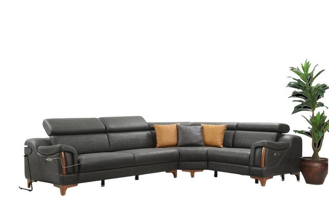 JVmoebel Ecksofa Ecksofa L-Form Sofa Couch Design Polster Modern Textil Möb günstig online kaufen