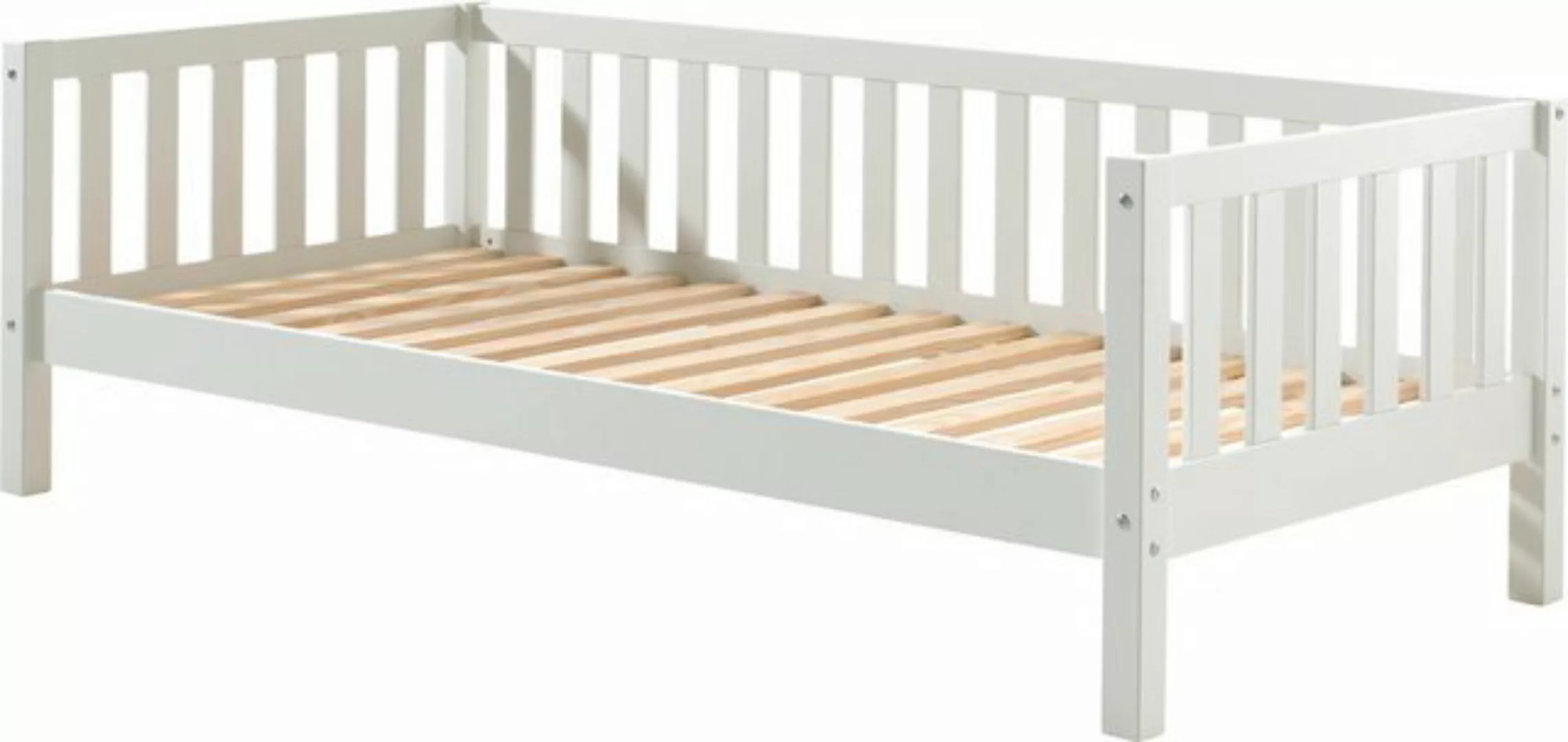 Vipack Einzelbett (Made in Europe), Sprossenumrandung, Liegefläche 90x200 c günstig online kaufen