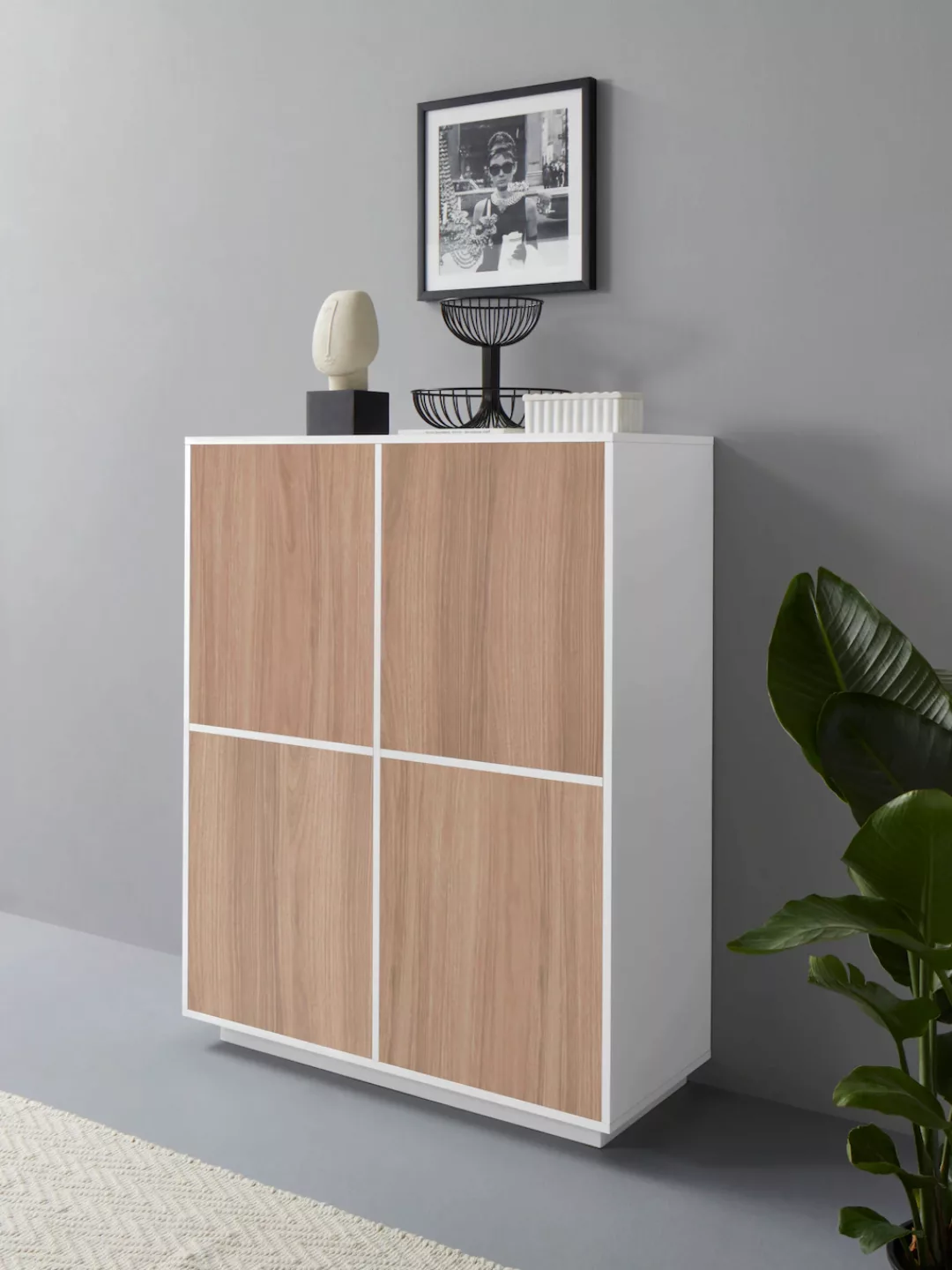 INOSIGN Highboard "bloom", Höhe ca. 126 cm günstig online kaufen