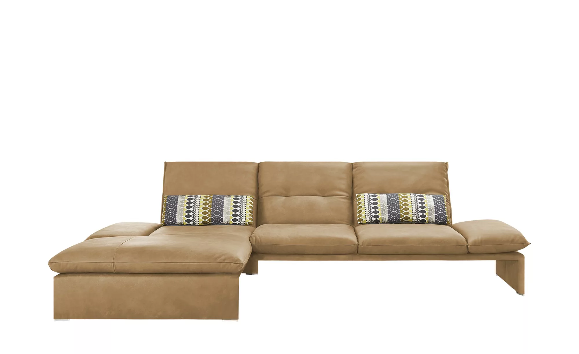 KOINOR Leder-Ecksofa  Humfrey - braun - 93 cm - Polstermöbel > Sofas > Ecks günstig online kaufen