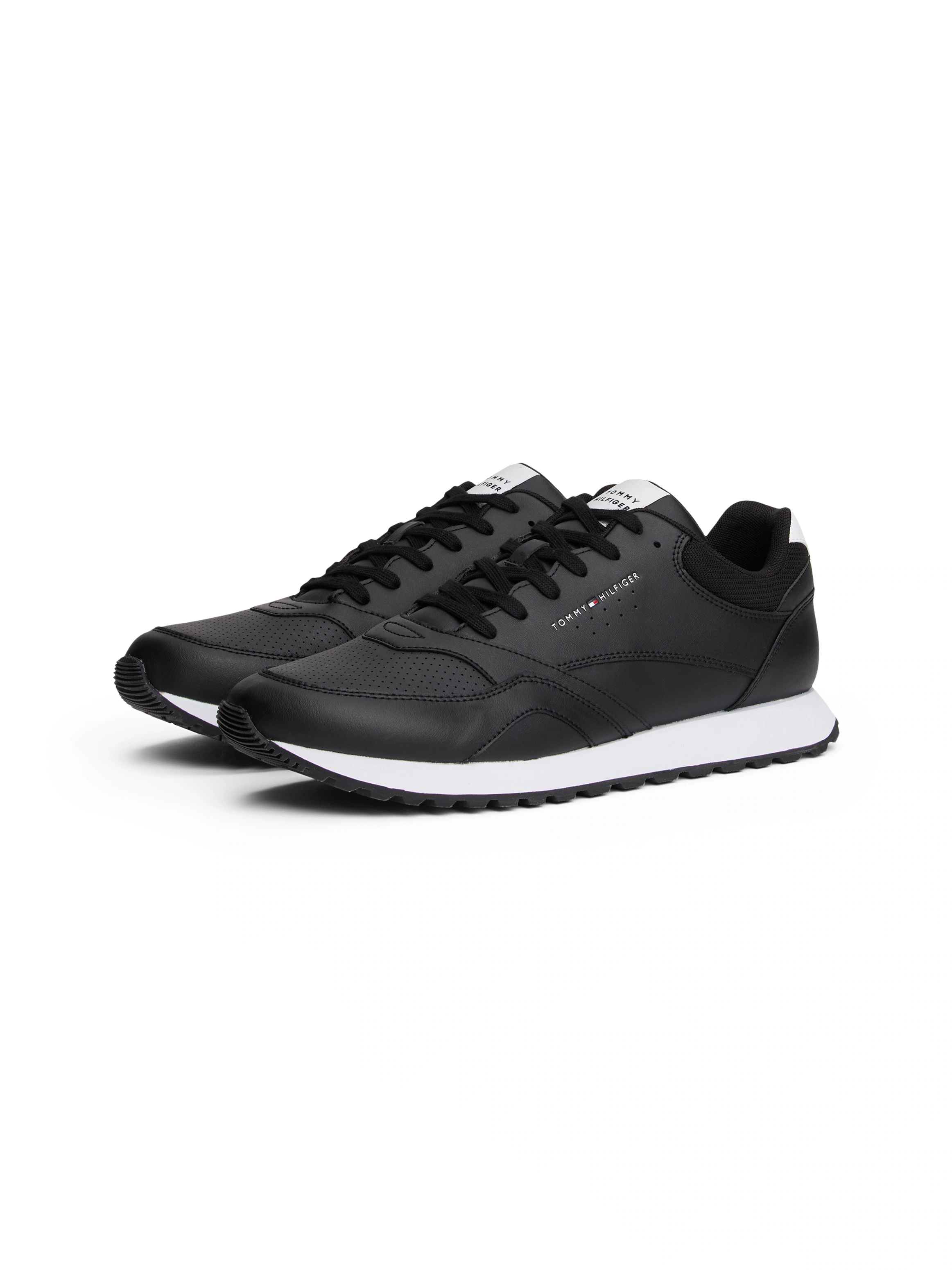 Tommy Hilfiger Sneaker "NEW RUNNER EVA LTH ESS", Freizeitschuh, Halbschuh, günstig online kaufen