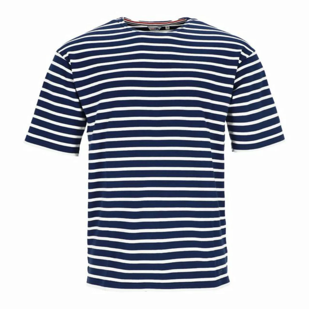 modAS Rundhalsshirt Herren T-Shirt Streifen - Bretonisches Streifenshirt Ma günstig online kaufen