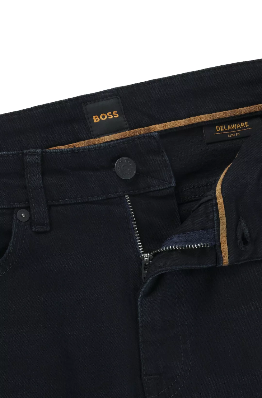 BOSS ORANGE Slim-fit-Jeans DELAWARE BO mit BOSS Leder-Badge günstig online kaufen