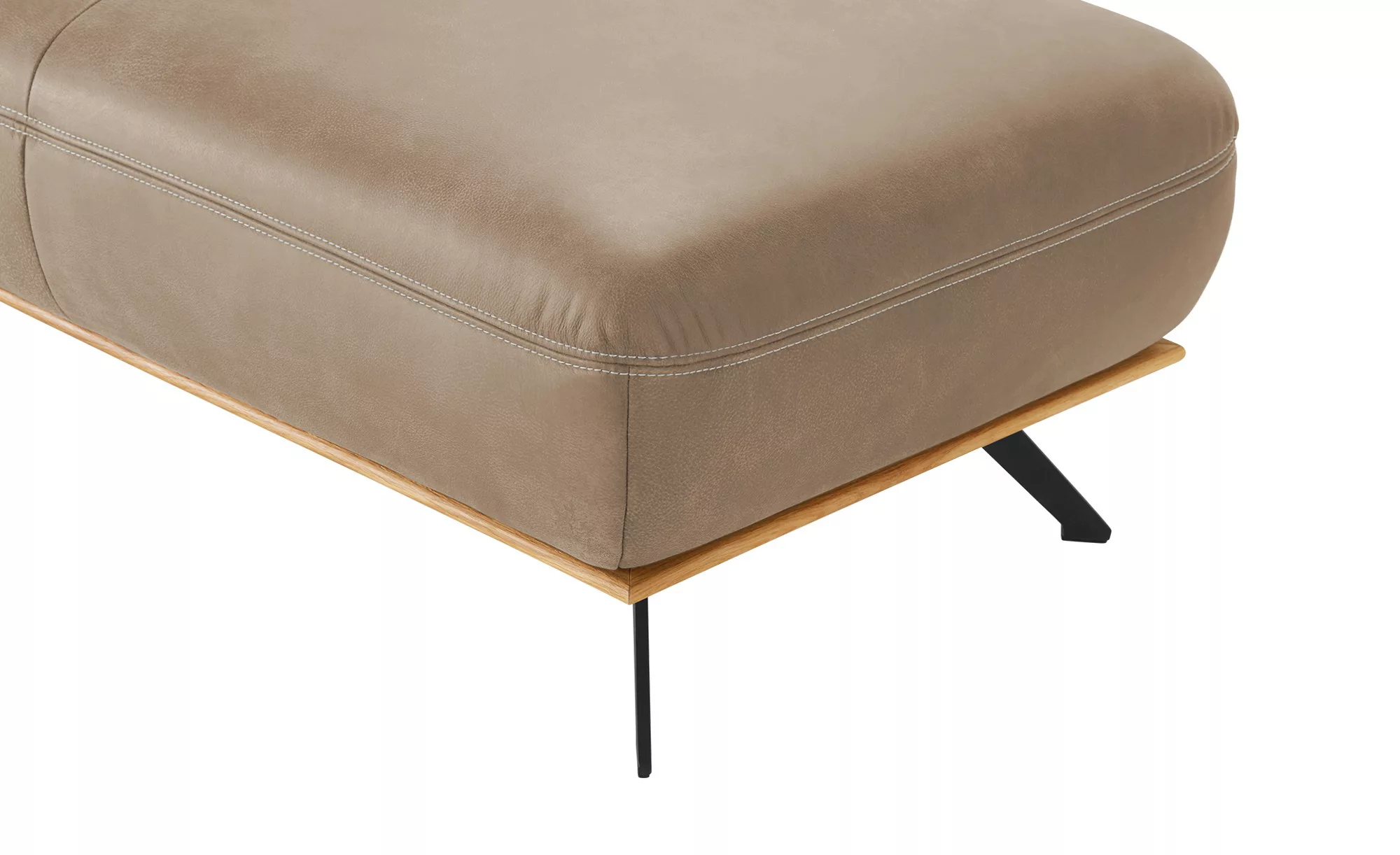 meinSofa Hocker  Fiona ¦ braun ¦ Maße (cm): B: 135 H: 43 T: 70 Polstermöbel günstig online kaufen