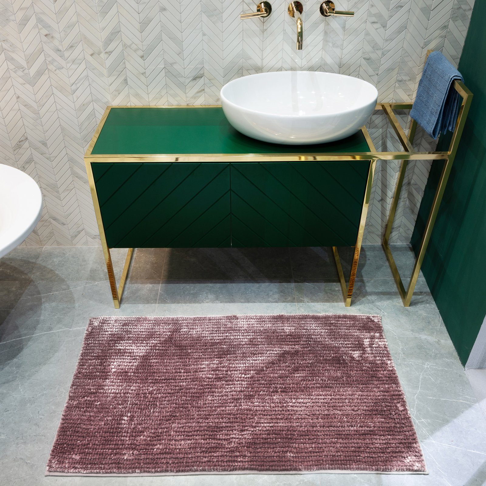 Karat Badematte Dot, ideal fürs Badezimmer, günstig online kaufen