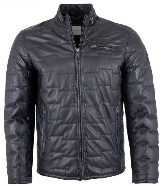 bugatti Lederjacke BU-378/M Echtleder Herren Lederjacke Steppjacke Lammnapp günstig online kaufen