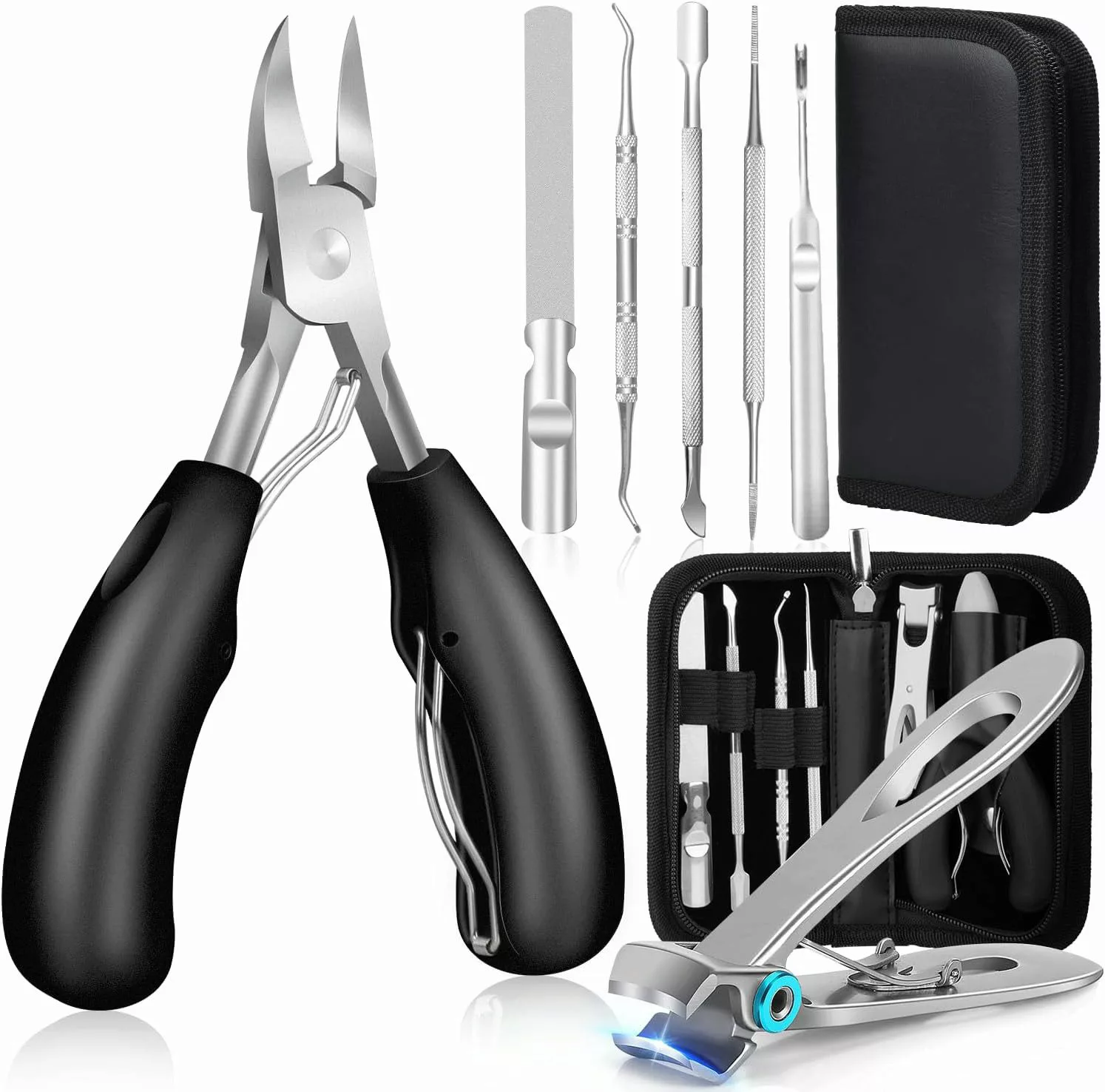 Rhein Beleuchtung Maniküre-Etui Nagelknipser- und eingewachsene-Nägel-Pfleg günstig online kaufen