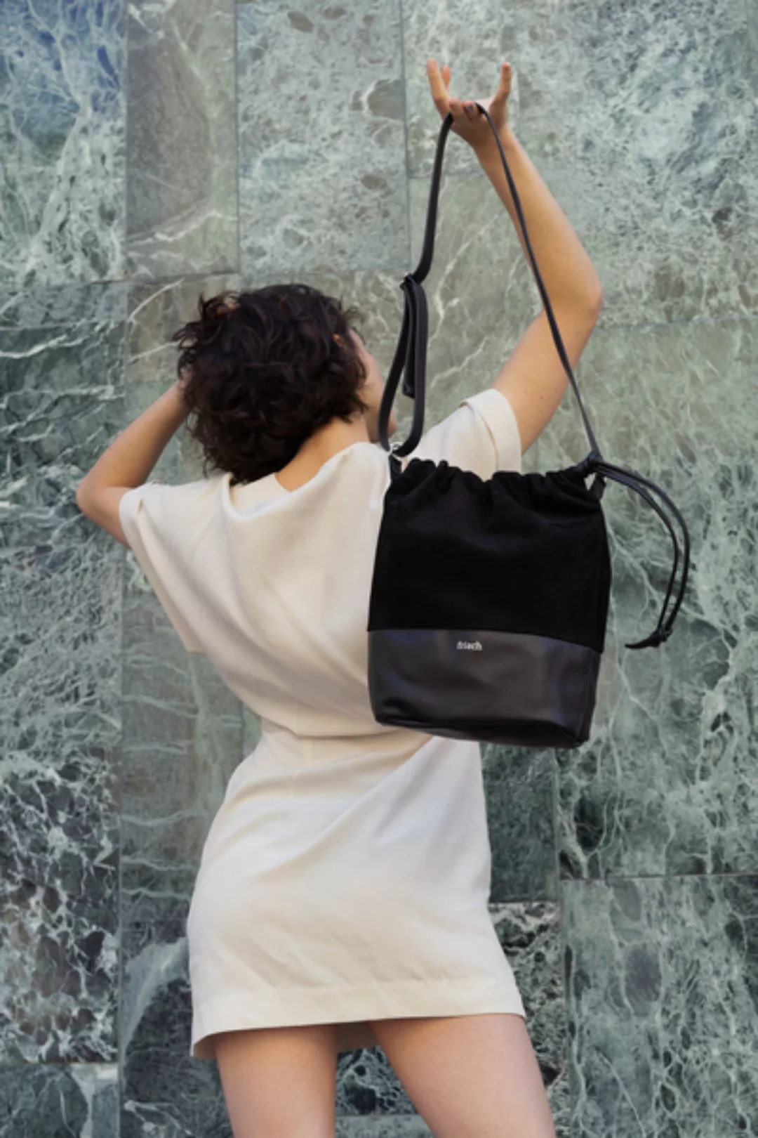 Beuteltasche Bucket Bag Lederbeutel günstig online kaufen