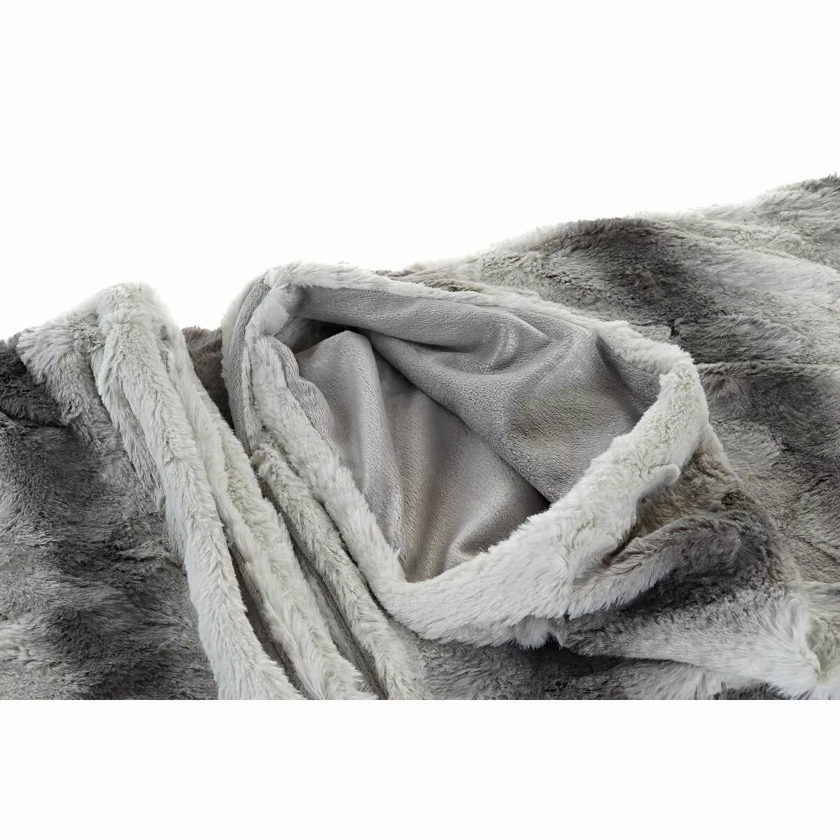 Decke Dkd Home Decor Tier Grau Weiß Zweifarbig (130 X 170 X 2 Cm) günstig online kaufen