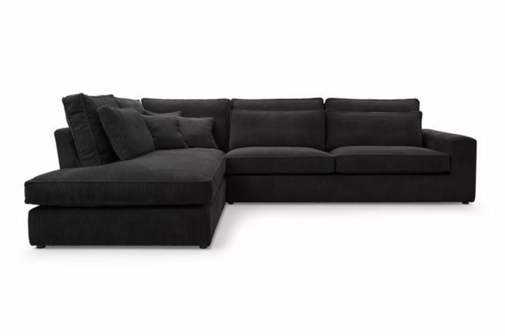 Deine Möbel 24 Ecksofa CAREN MINI Wohnlandschaft Sofa Wohnzimmer L-Couch Co günstig online kaufen