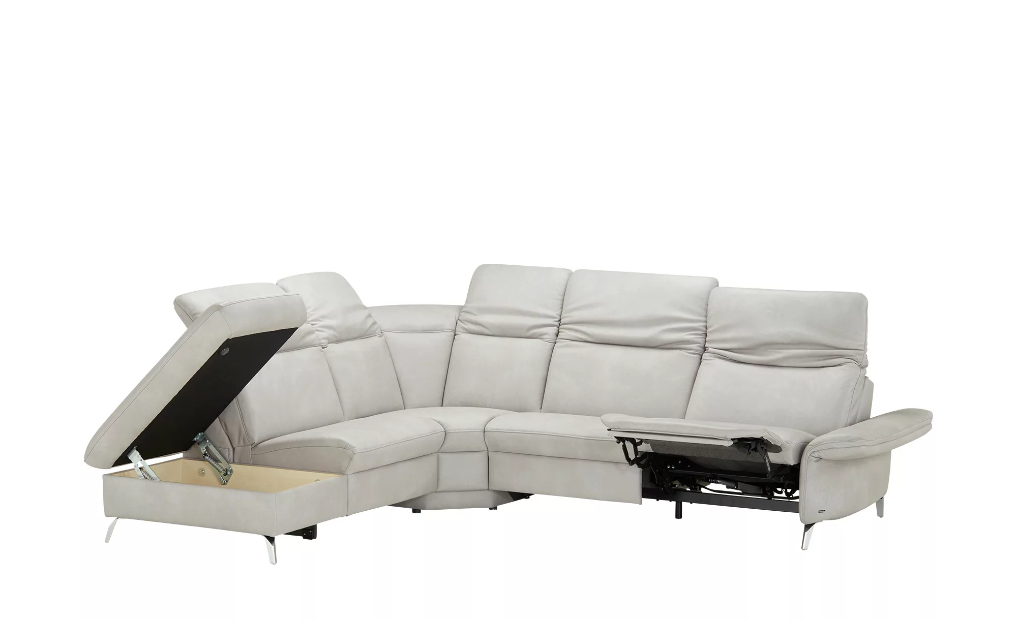 himolla Ecksofa  1065 ¦ grau ¦ Maße (cm): B: 286 H: 84 T: 255 Polstermöbel günstig online kaufen