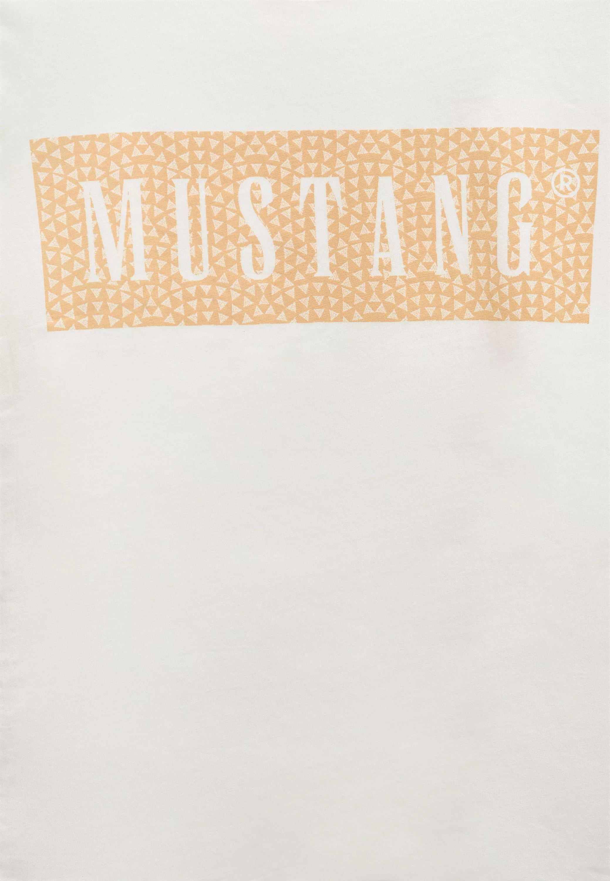 MUSTANG Kurzarmshirt "Print-Shirt" günstig online kaufen