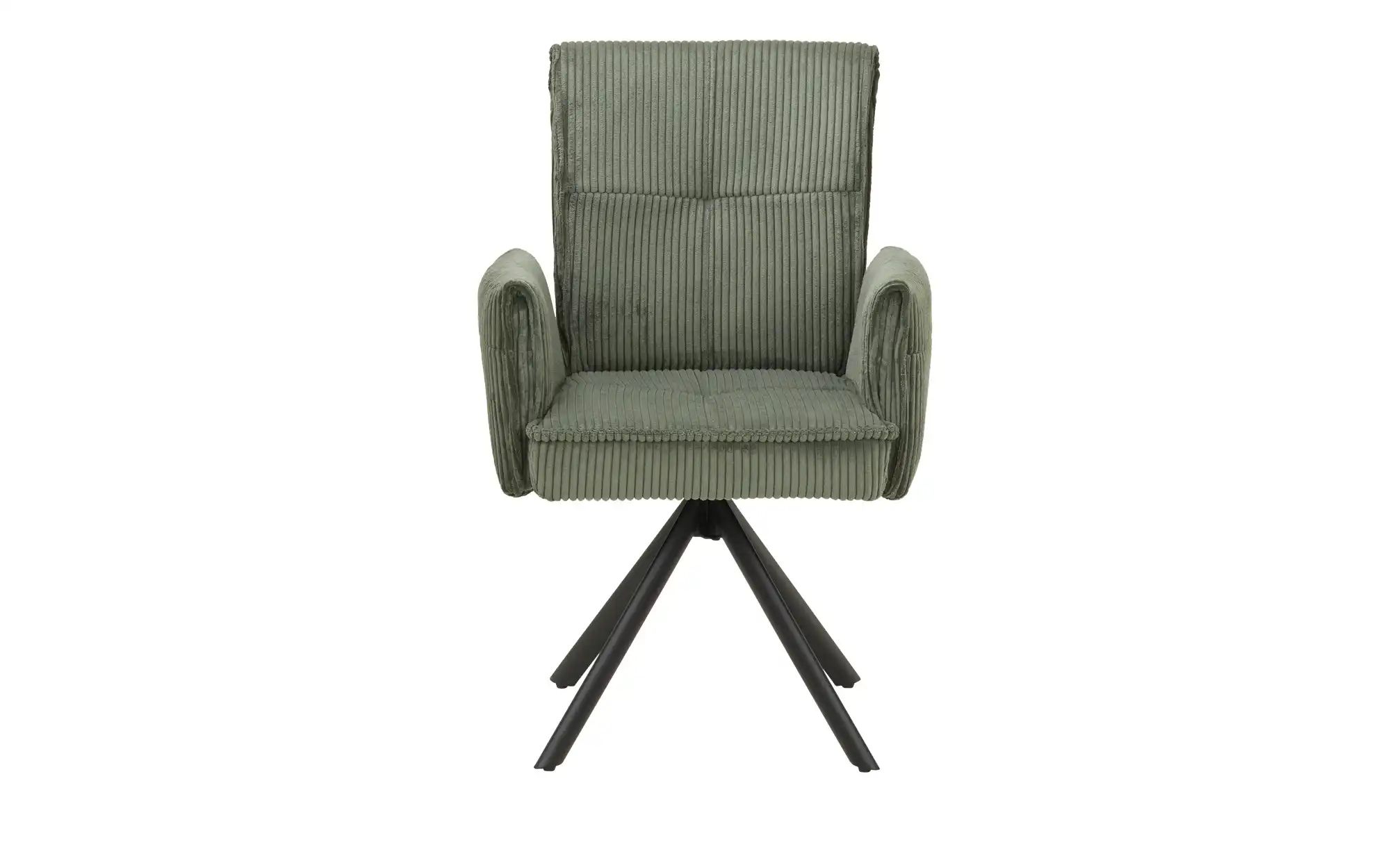 Armlehnstuhl  Richy ¦ grün ¦ Maße (cm): B: 59 H: 91,5 T: 66.5 Stühle > Pols günstig online kaufen