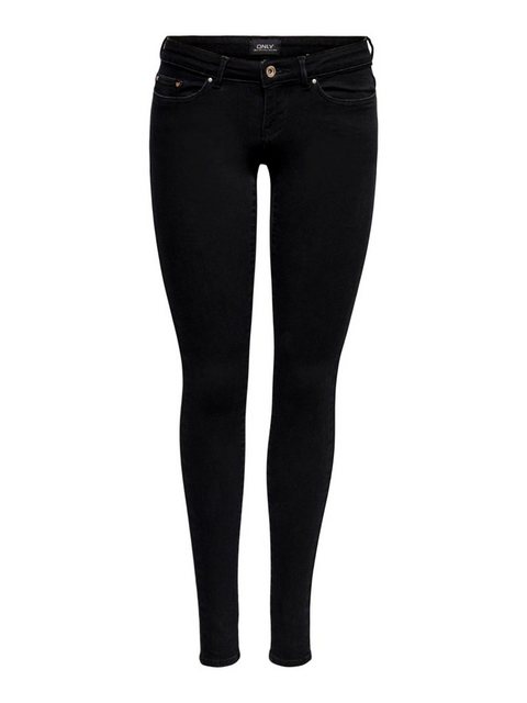 Only Damen Jeans ONLCORAL LIFE SL SK POWER AZG3659 - Skinny Fit - Schwarz - günstig online kaufen