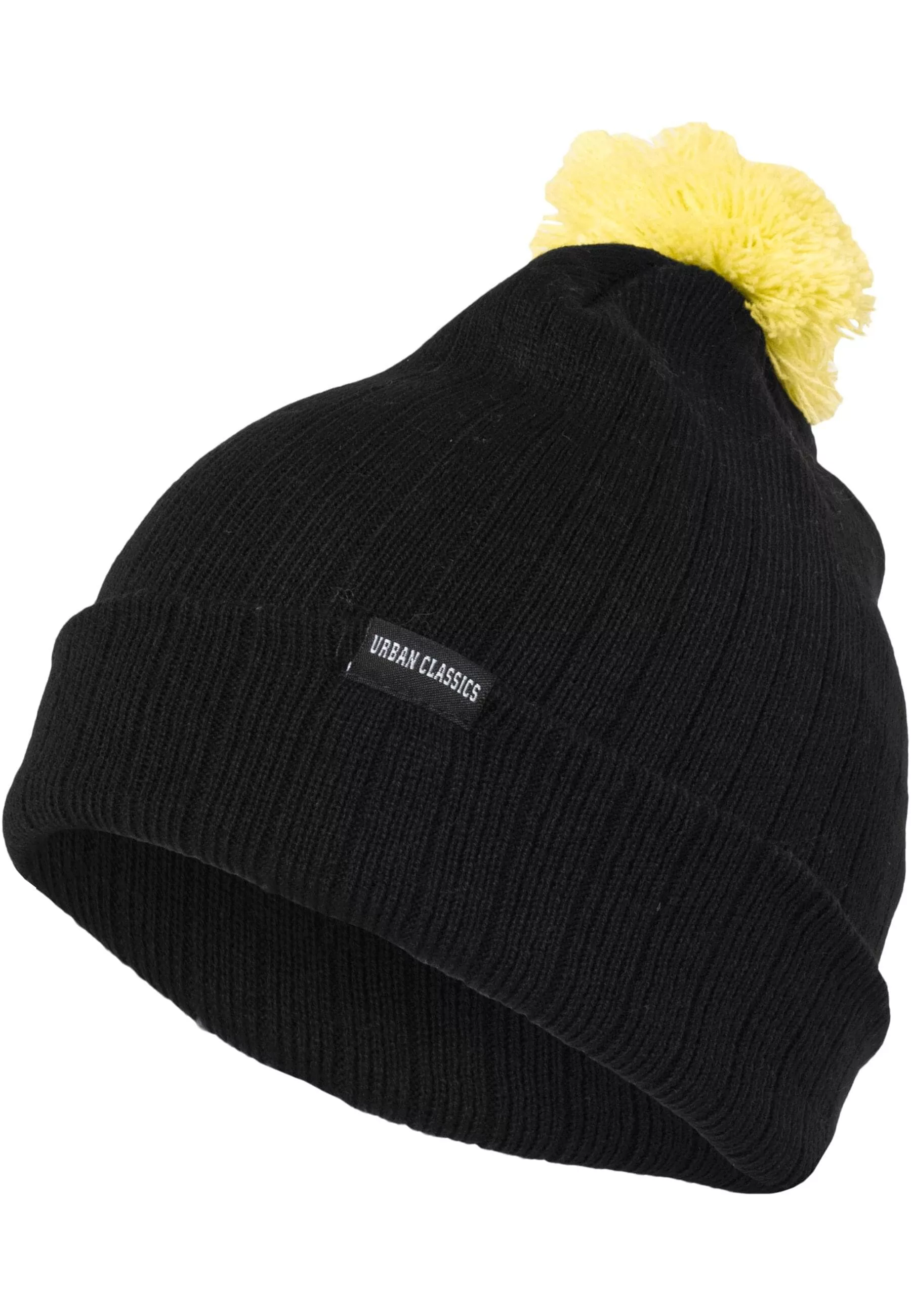 URBAN CLASSICS Beanie "Urban Classics Unisex Neon Contrast Bobble Beanie", günstig online kaufen