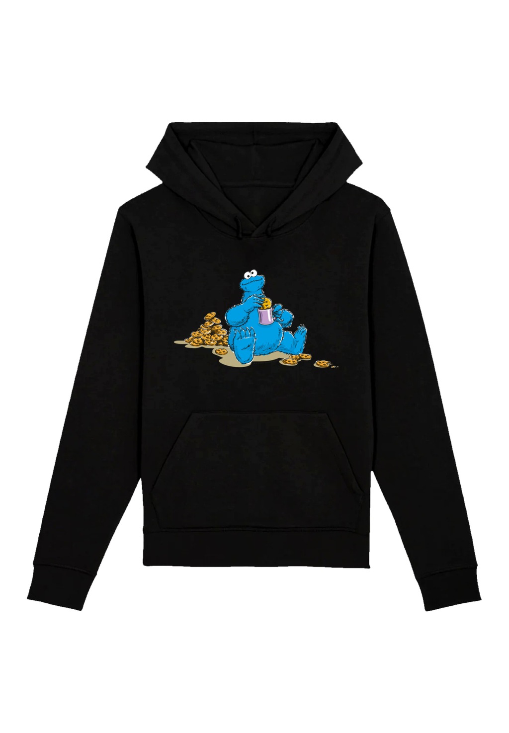 F4NT4STIC Kapuzenpullover "Sesamstraße Cookie Monster Coockietime", Premium günstig online kaufen