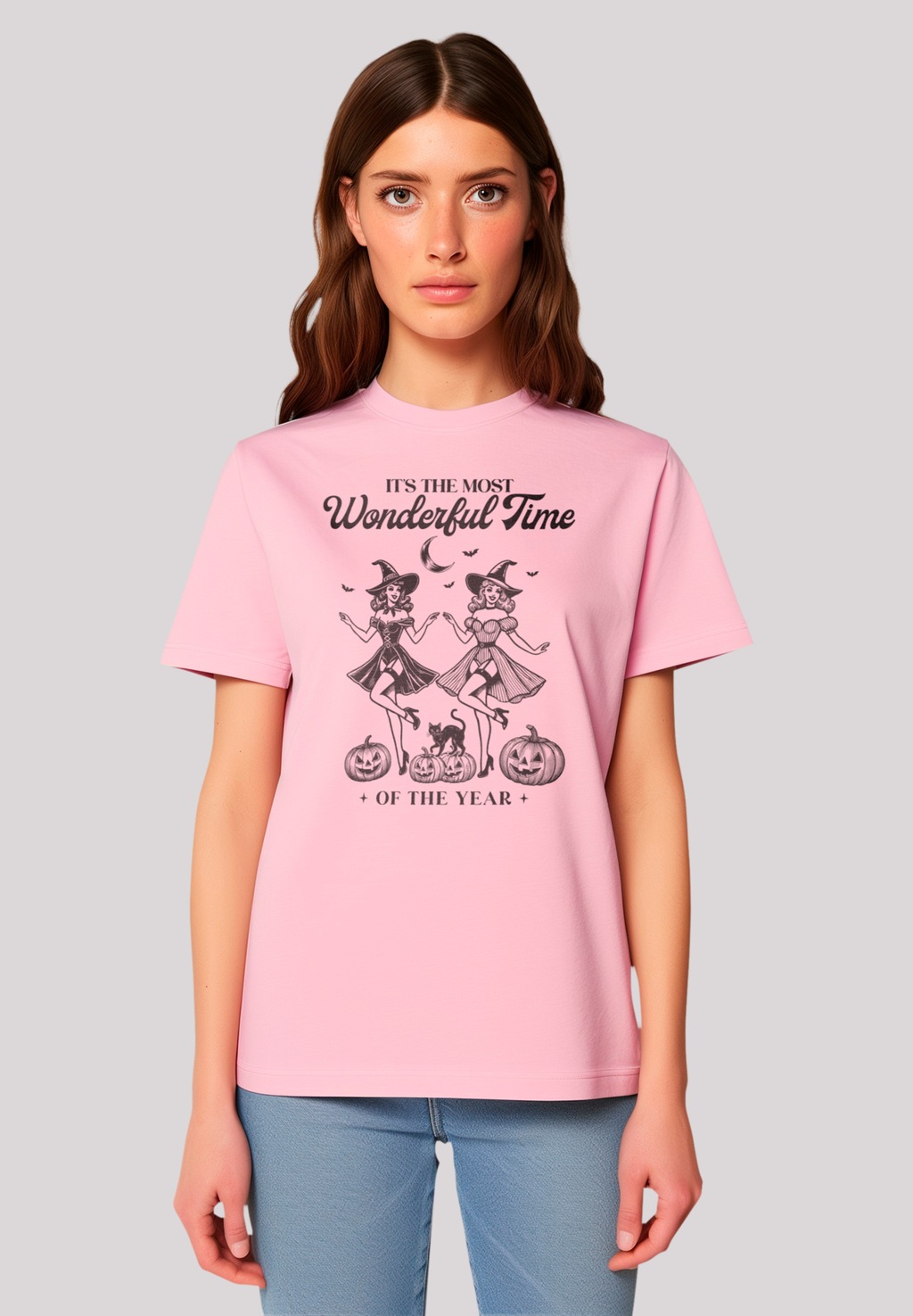 F4NT4STIC T-Shirt "Halloween Witch most wonderful time", Premium Qualität günstig online kaufen