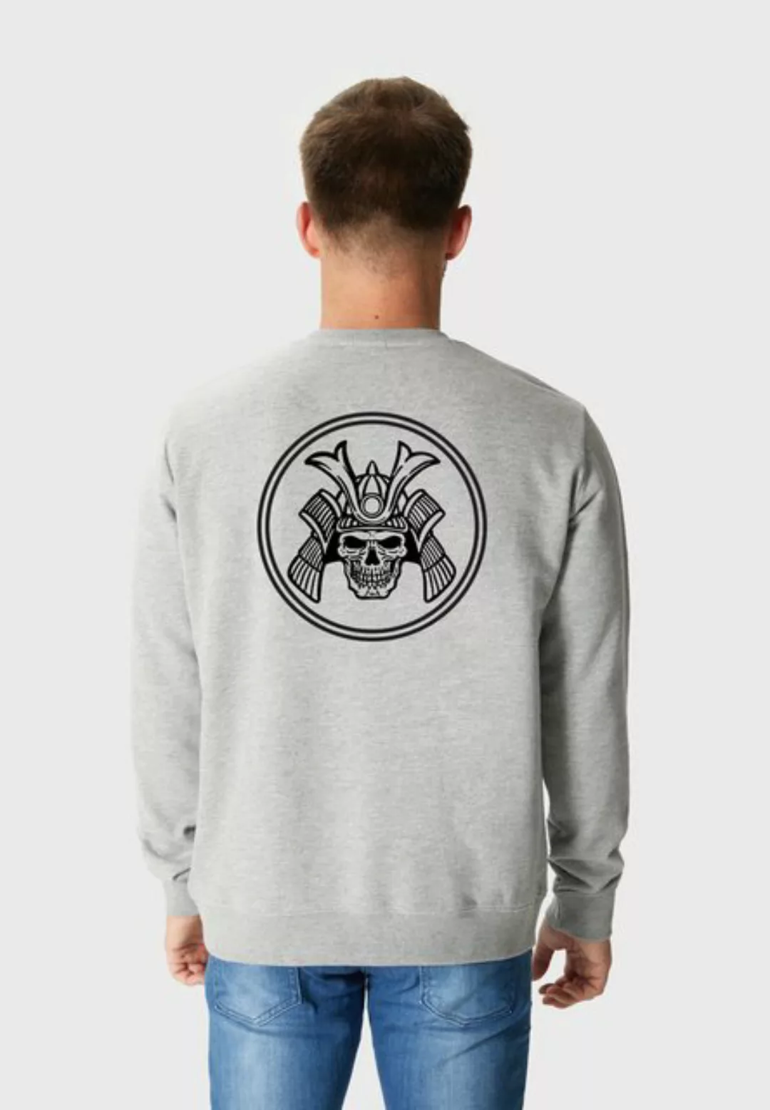 Oldskull Sweatshirt Basic Samurai Backprint Logo günstig online kaufen