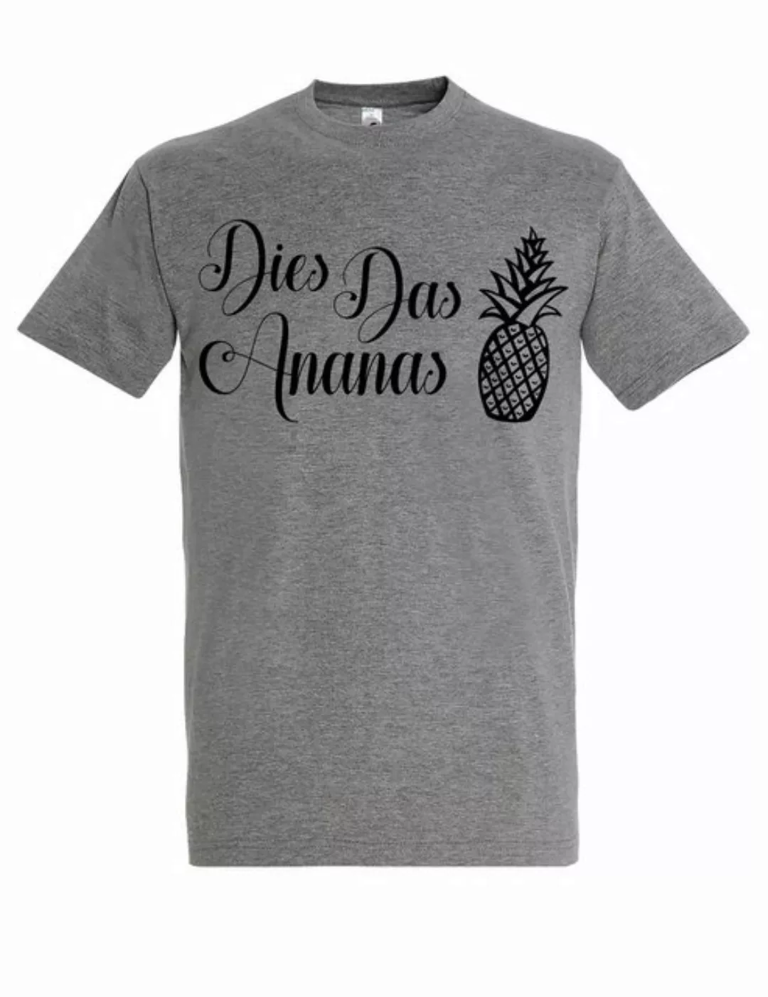 Youth Designz Print-Shirt "DIES DAS ANANAS" Herren T-Shirt mit Lustigen Pri günstig online kaufen