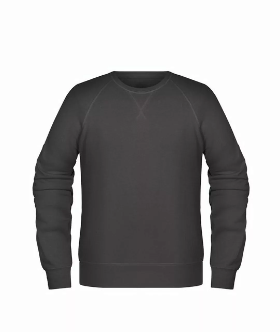 Novux Sweater Organic Cotton Herren Sweatshirt farbe dark gray günstig online kaufen