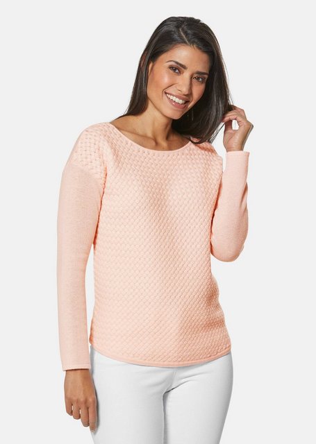 MADELEINE Strickpullover Oversize-Pullover mit Flechtmuster günstig online kaufen
