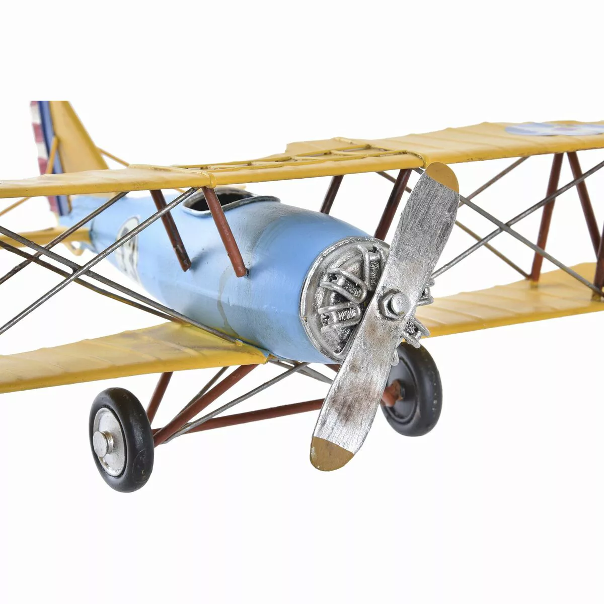 Deko-figur Dkd Home Decor Flugzeug (32 X 25,5 X 10,5 Cm) (2 Stück) günstig online kaufen