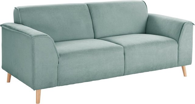 andas 2,5-Sitzer "Janek", mit Federkern und Keder in scandinavischem Design günstig online kaufen