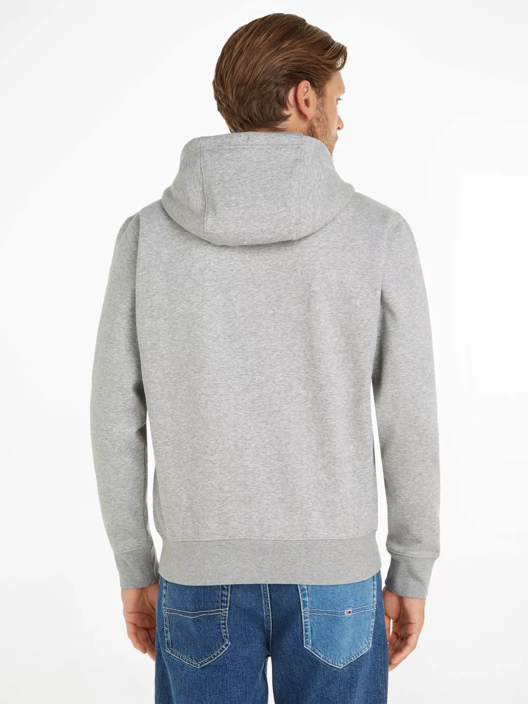 Tommy Jeans Kapuzensweatjacke "TJM REGULAR FLEECE ZIP HOODIE" günstig online kaufen