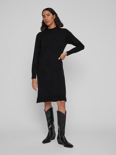Vila Strickkleid VIRIL CREW NECK L/S günstig online kaufen