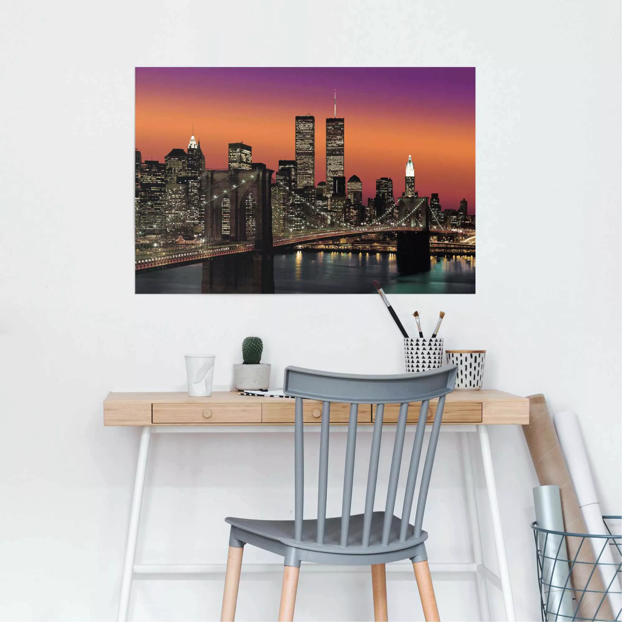 Reinders Poster "New York Brooklyn Brücke", (1 St.) günstig online kaufen