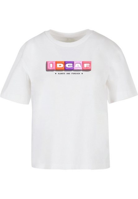 Miss Tee T-Shirt Miss Tee Damen IDGAF Tee (1-tlg) günstig online kaufen