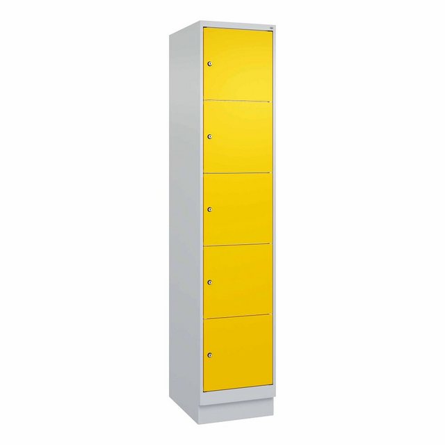 C+P Garderobenschrank Fächerschrank Classic Plus, 5 Fächer übereinander, Ab günstig online kaufen