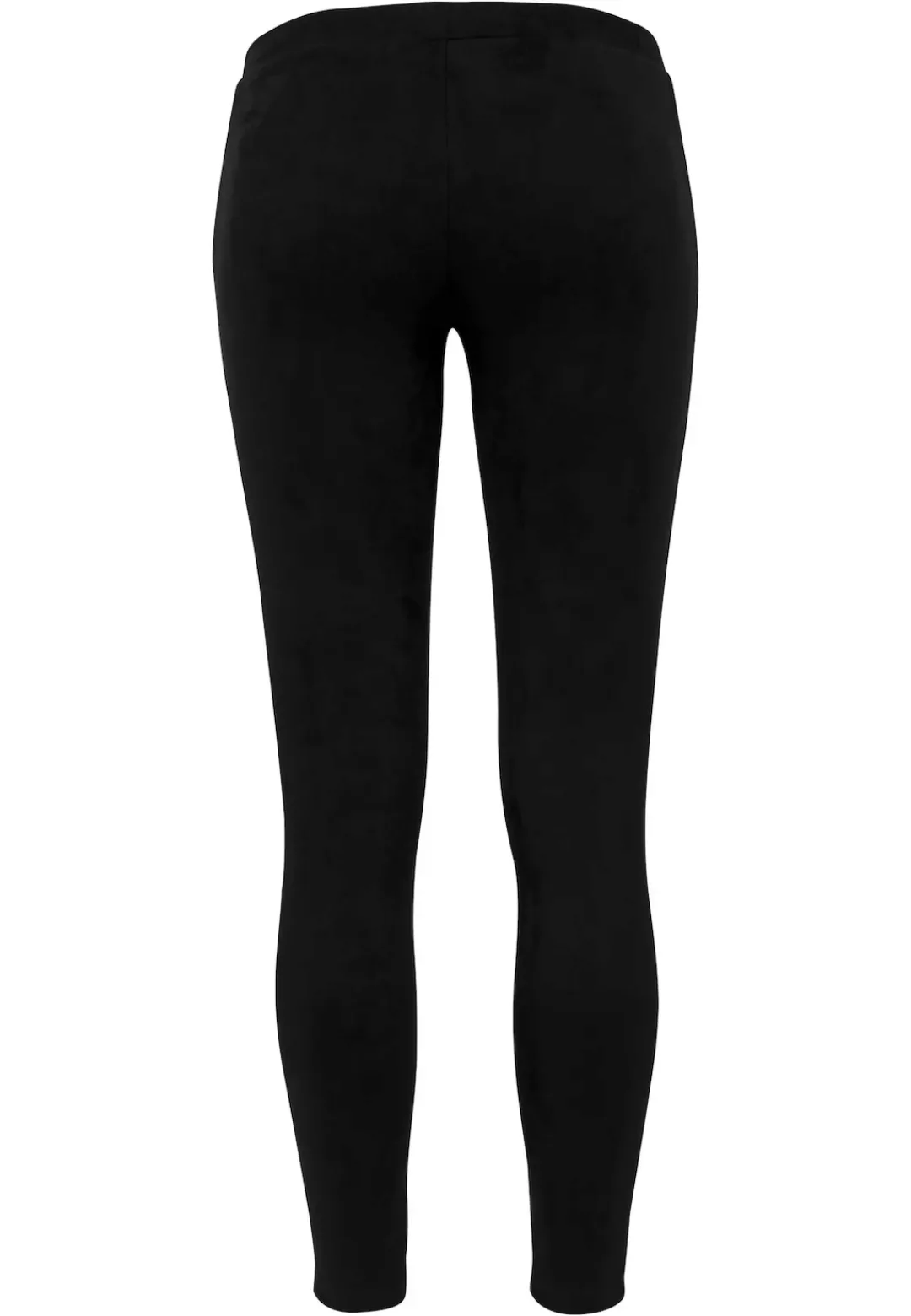 URBAN CLASSICS Leggings "Urban Classics Damen Ladies Imitation Suede Leggin günstig online kaufen