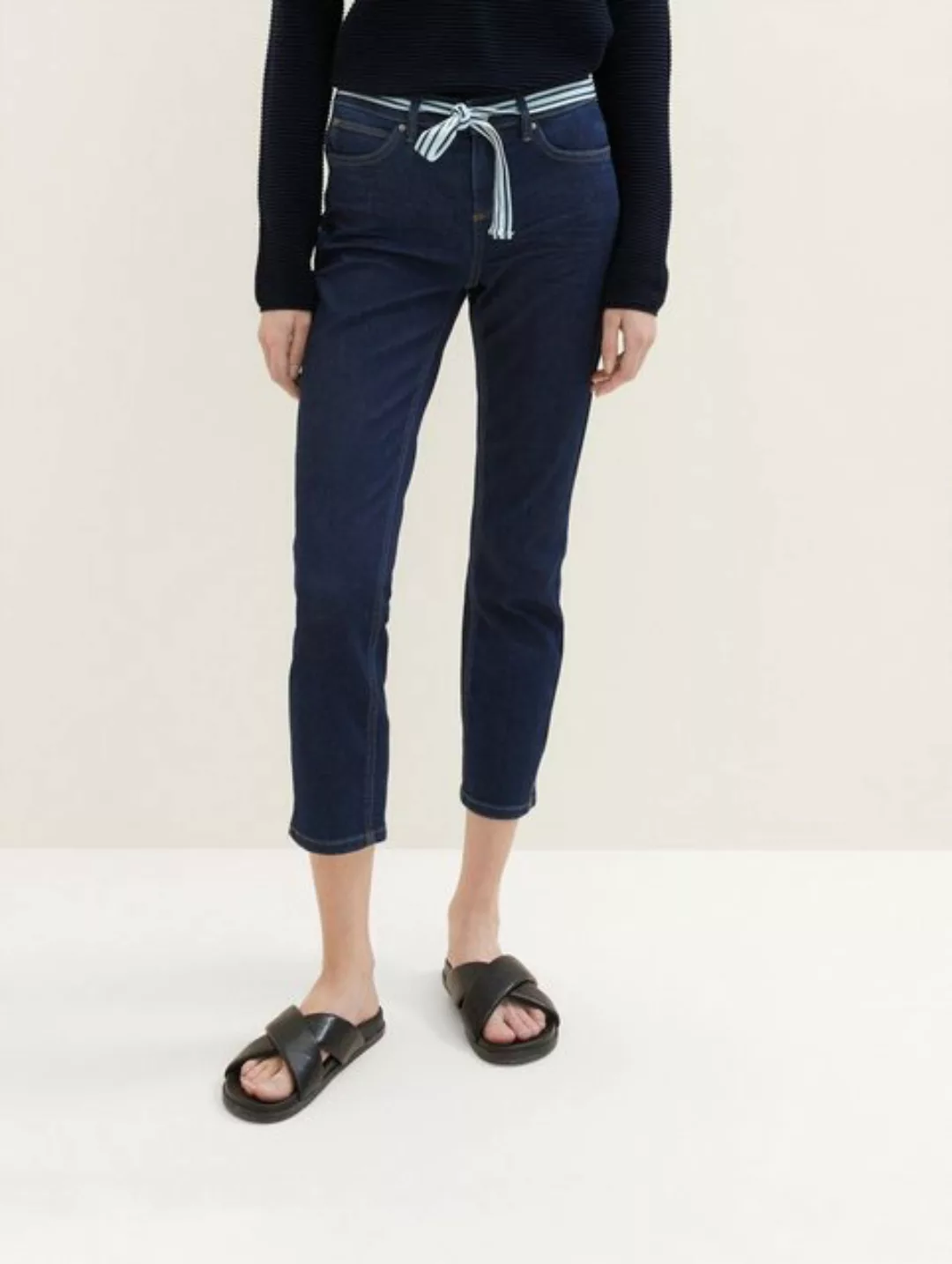 TOM TAILOR Loose-fit-Jeans mit elastischem Bund günstig online kaufen