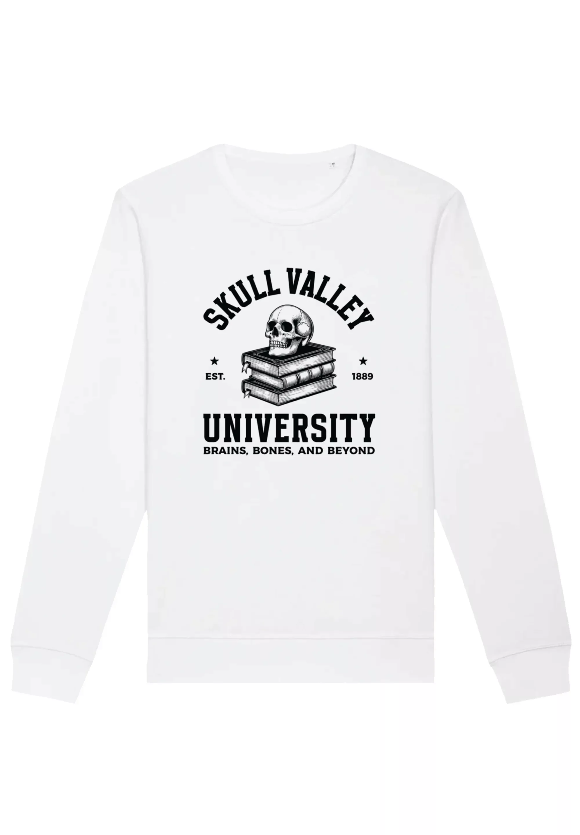 F4NT4STIC Sweatshirt "Halloween University skull valley", Premium Qualität günstig online kaufen