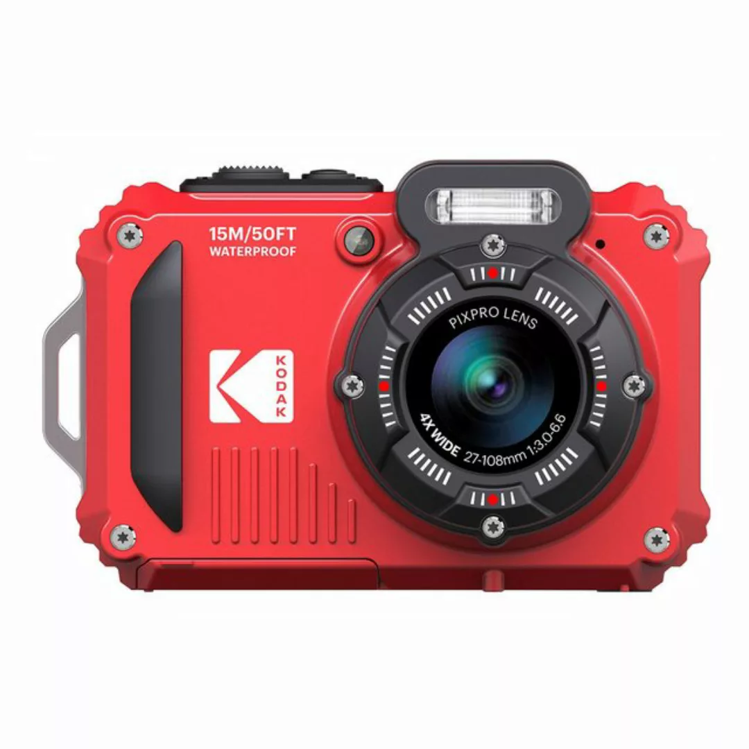 Kodak WPZ2 RD Outdoor-Kamera (16 MP, 4x opt. Zoom, WLAN (Wi-Fi), inkl. inkl günstig online kaufen