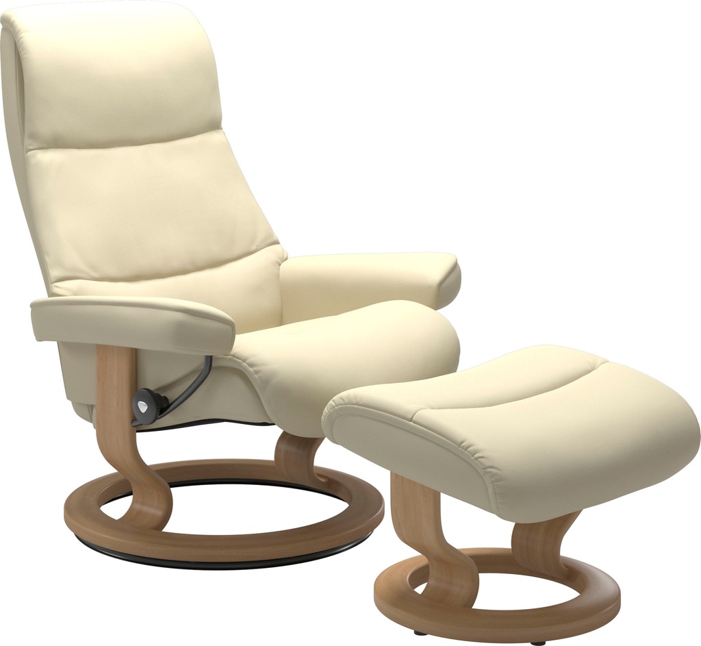 Stressless Relaxsessel "View", (Set, Relaxsessel mit Hocker), mit Classic B günstig online kaufen