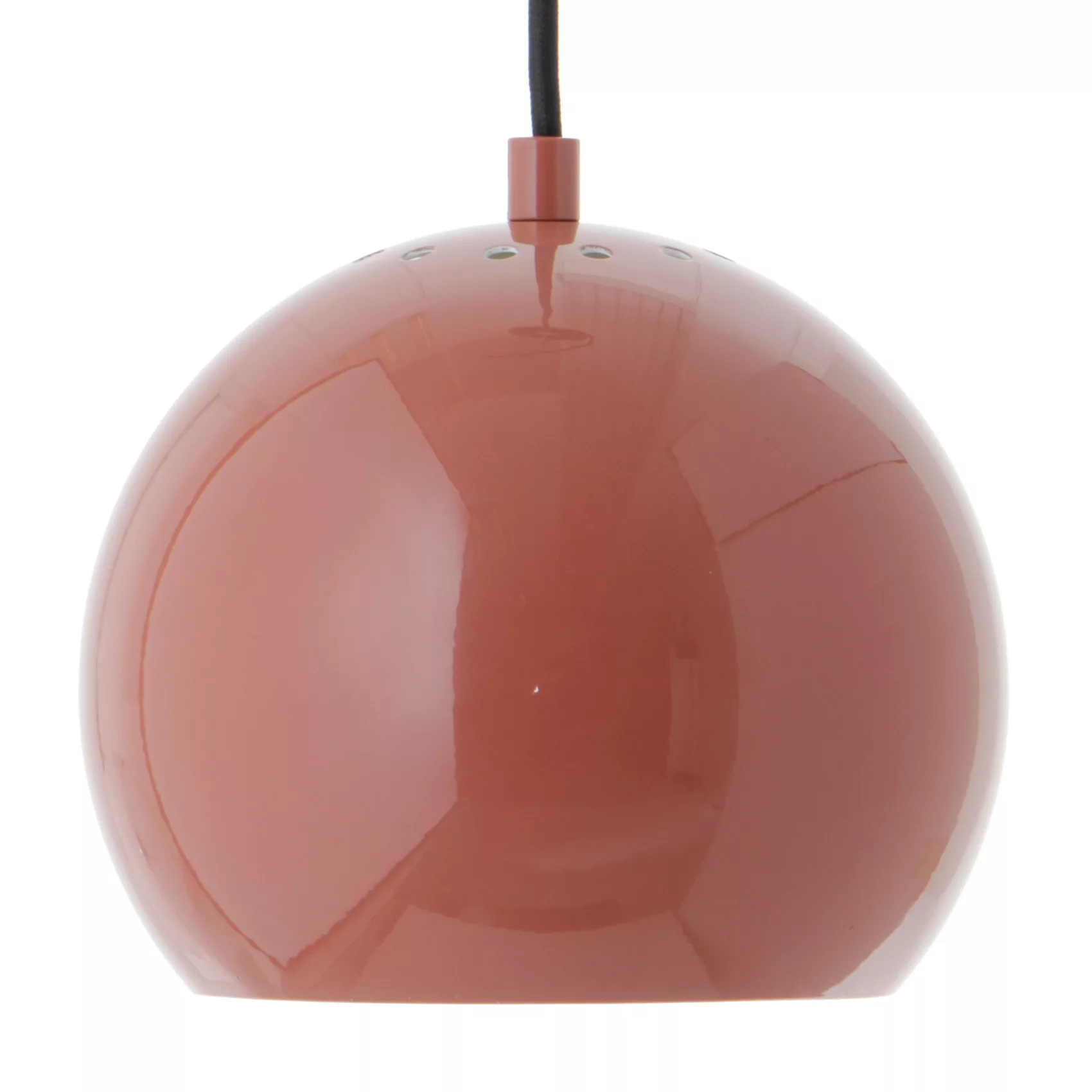 FRANDSEN Ball Hängelampe Ø 18 cm, rot günstig online kaufen