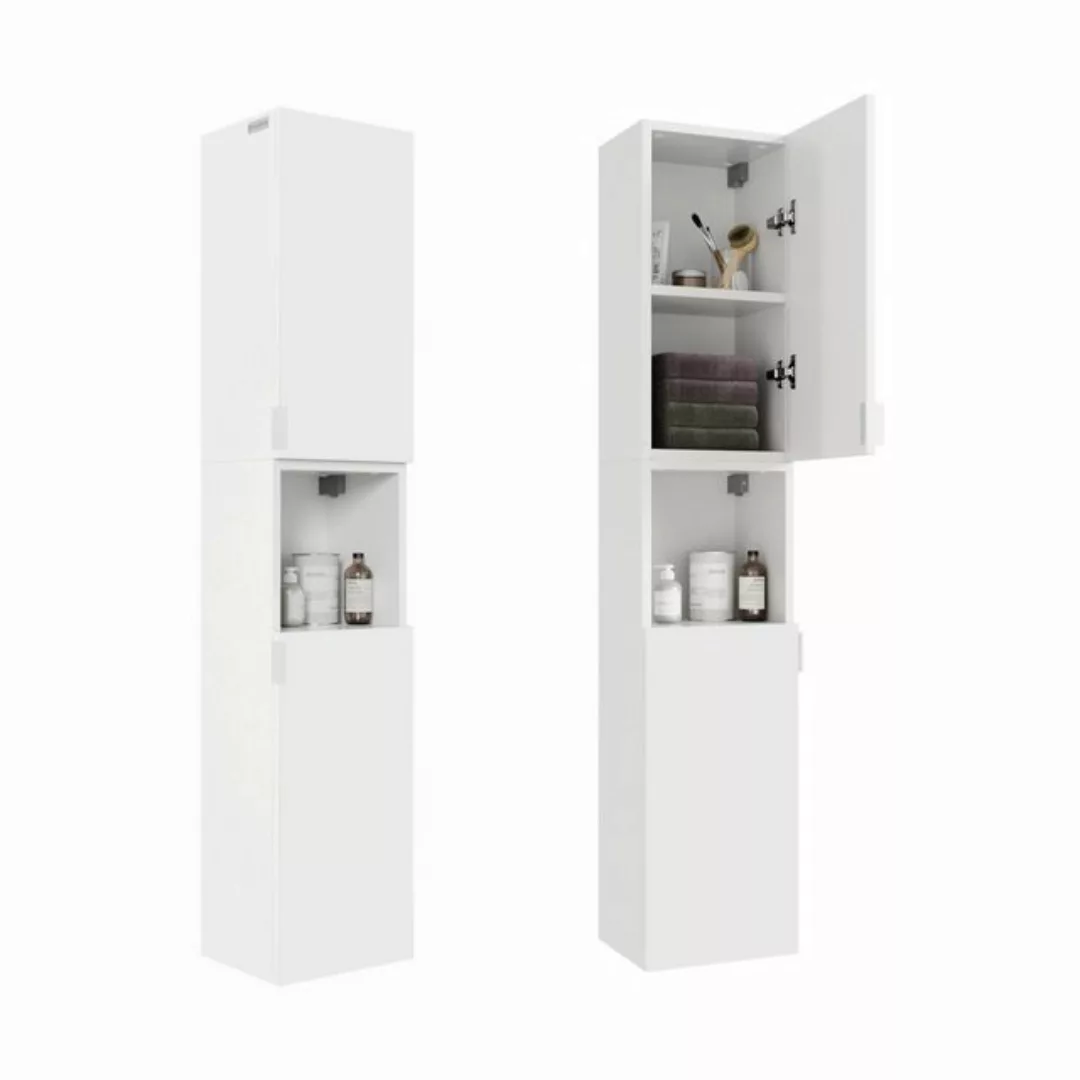 Platan Room Hochschrank Lisboa Badezimmerschrank Hängeschrank 60 cm 90 cm 1 günstig online kaufen