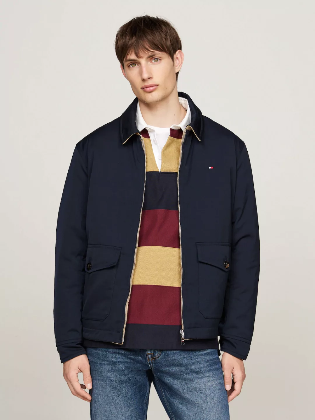 Tommy Hilfiger Wendejacke "REVERSIBLE IVY JACKET", von beiden Seiten tragba günstig online kaufen